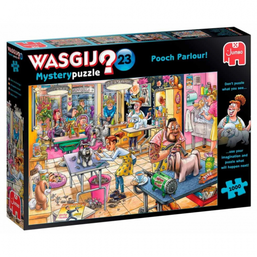 Wasgij? Mystery #23 - Pooch Parlour! 1000 Palaa ryhmässä PALAPELIT / Wasgij @ Spelexperten (22-25018)