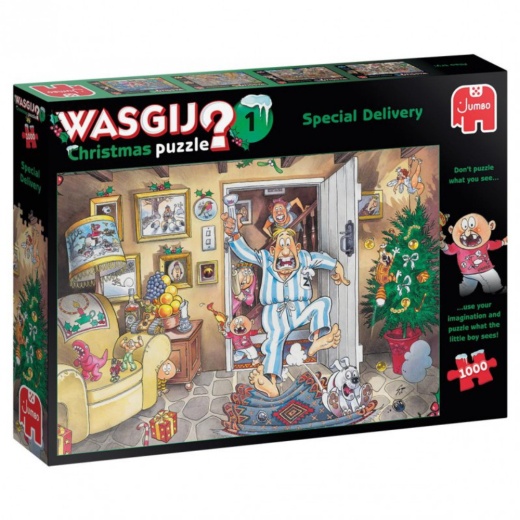 Wasgij? Christmas #1 - Special Delivery 1000 Palaa ryhmässä  @ Spelexperten (22-81907)