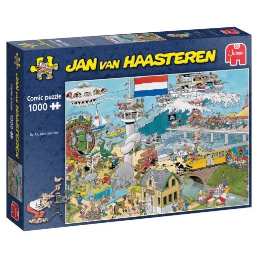 Jan van Haasteren: By Land, Air and Sea 1000 palaa ryhmässä  @ Spelexperten (22-81912)