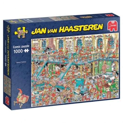 Jan van Haasteren: Santa's Factory 1000 palaa ryhmässä  @ Spelexperten (22-81974)