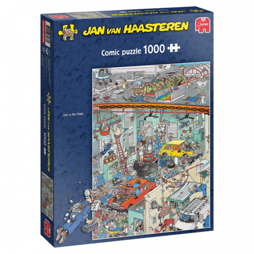Jan van Haasteren Cars In The Make 1000 Palaa ryhmässä  @ Spelexperten (22-82036)