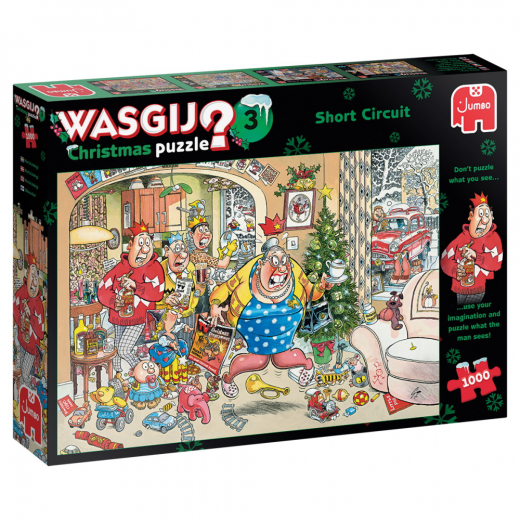 Wasgij? Christmas #3 - Short Circuit 1000 palaa ryhmässä  @ Spelexperten (22-82047)