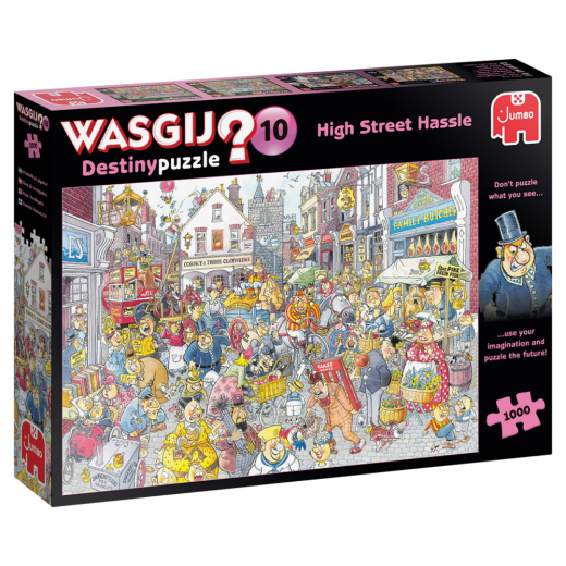 Wasgij? Destiny #10 - High Street Hassle 1000 Palaa ryhmässä  @ Spelexperten (22-82048)