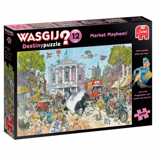 Wasgij? Destiny #12 - Market Mayhem 1000 Palaa ryhmässä  @ Spelexperten (22-82050)