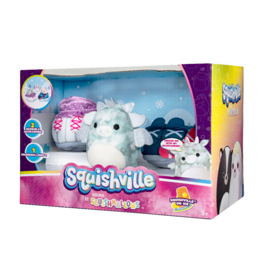 Squishville - Accessories Set Squishville on Ice ryhmässä LELUT / Pehmolelu / Squishmallows @ Spelexperten (2210057-318)