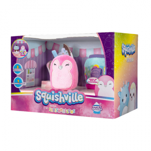 Squishville - Accessories Set Sweet Snacks ryhmässä LELUT / Pehmolelu / Squishmallows @ Spelexperten (2210057-320)