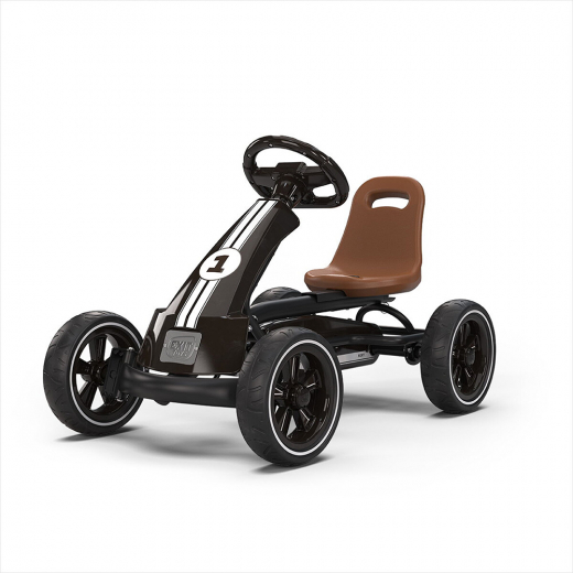 EXIT Foxy Pedal Go-Kart - Espresso Black ryhmässä LELUT / Polkupyöriä @ Spelexperten (23.10.40.00)