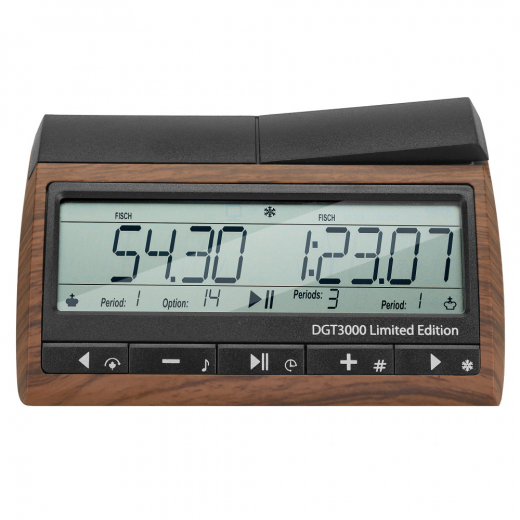 DGT3000 FIDE Championship Clock - Limited Edition Shakkikello ryhmässä SEURAPELIT / Shakki @ Spelexperten (23011)