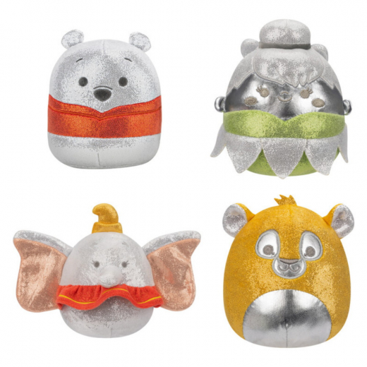 Squishmallows Disney 100 - 13 cm 4-pack ryhmässä LELUT / Pehmolelu / Squishmallows @ Spelexperten (230233)