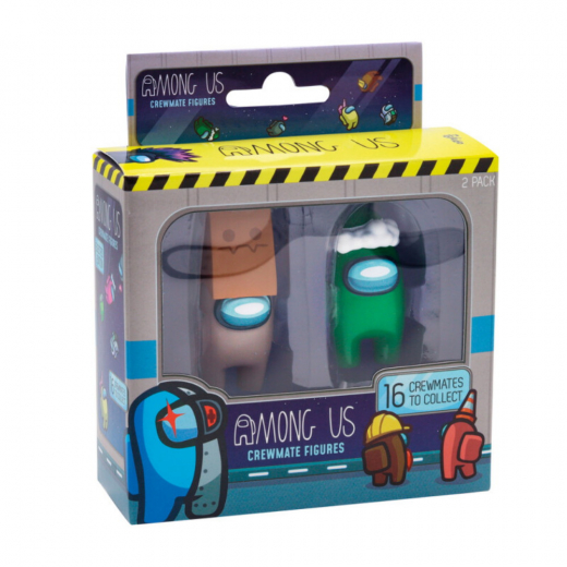 Among Us Crewmate Figures 2-pack ryhmässä  @ Spelexperten (2315AU)