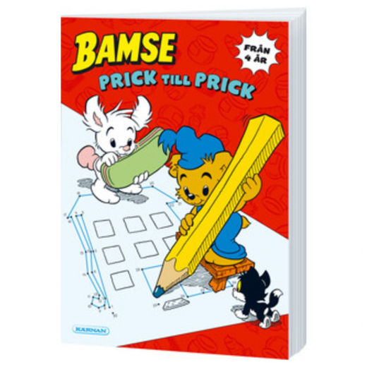 Bamse SE Puuhakirja Pisteestä pisteeseen ryhmässä LELUT / Luo & maalaa / Kirjoita ja piirrä / Palapeli kirjat @ Spelexperten (232325)