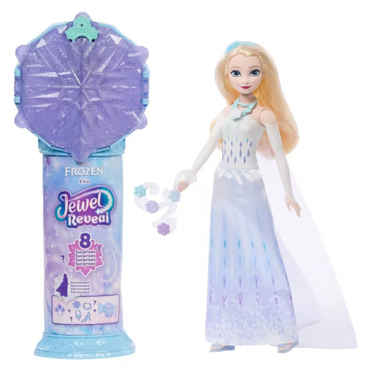 Disney Frozen Fashion Doll Reveal Elsa ryhmässä LELUT / Figuurit ja leikkisarjat / Disney @ Spelexperten (237-2601)