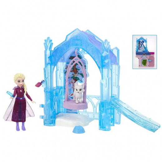 Disney Frozen Elsa's Icy Hideaway Playset ryhmässä LELUT / Figuurit ja leikkisarjat / Disney @ Spelexperten (237-2603)