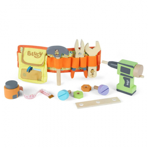 Bluey Tradies Belt ryhmässä LELUT / Roolipeli / Lelutyökalut @ Spelexperten (249-12345)