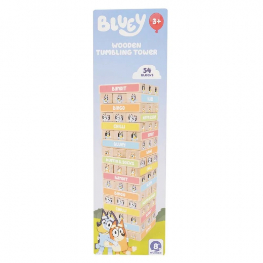 Bluey Tumbling Tower ryhmässä SEURAPELIT / Lastenpelit @ Spelexperten (249-2711)