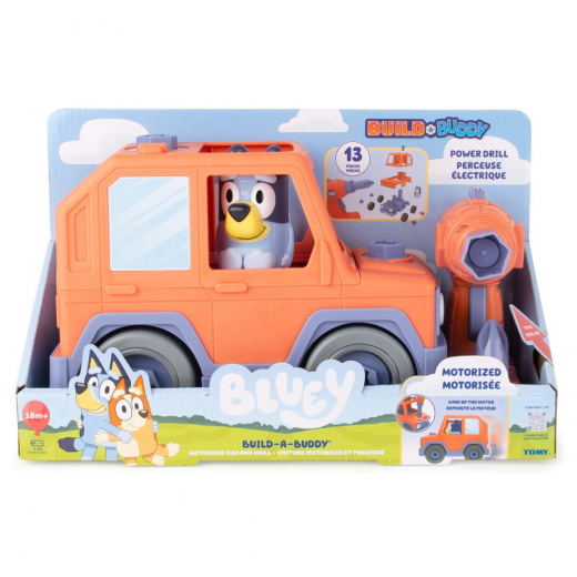 Bluey Auto Moottoroitu Poralla ryhmässä LELUT / Figuurit ja leikkisarjat / Bluey @ Spelexperten (249-47698)