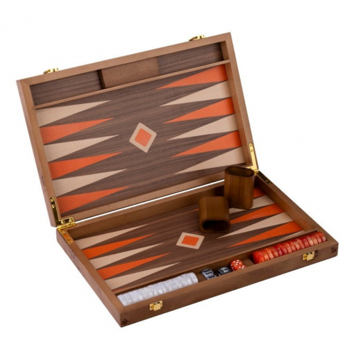Engelhart Backgammon Medium ryhmässä SEURAPELIT @ Spelexperten (250548)