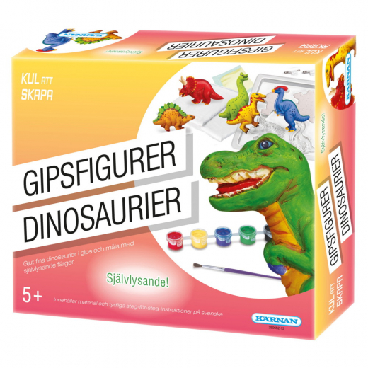 Kul Att Skapa - Gipsfigurer Dinosaurier ryhmässä LELUT / Luo & maalaa @ Spelexperten (250652)