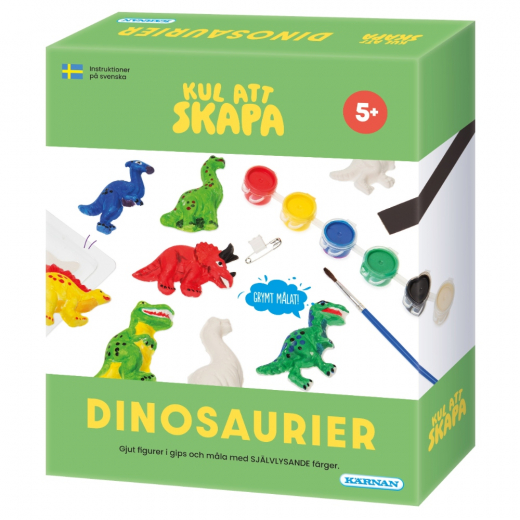 Kul Att Skapa - Kipsidinosaurukset ryhmässä LELUT / Luo & maalaa @ Spelexperten (250694)