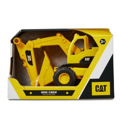 CAT Mini Crew Excavator 18 cm ryhmässä LELUT / Leluajoneuvot @ Spelexperten (261-82015)