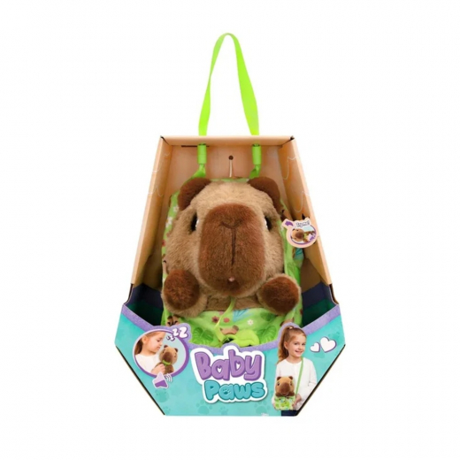 Baby Paws Capybara 24 cm ryhmässä LELUT / Interaktiiviset lelut @ Spelexperten (264-928077)
