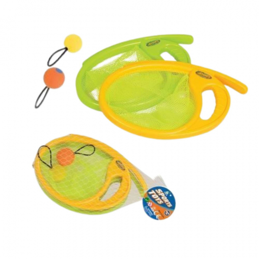 Catch & Launch Racket  ryhmässä LELUT / Ulkoleikit @ Spelexperten (27-5277)