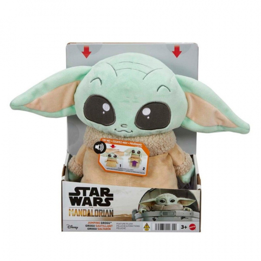 Star Wars - Jumping Grogu Plush ryhmässä LELUT / Pehmolelu @ Spelexperten (285-2402)