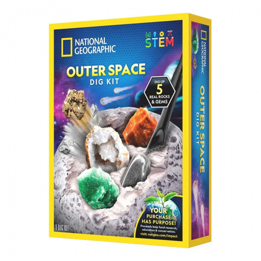 National Geographic Space-Themed Dig Kit ryhmässä UUTUUDET @ Spelexperten (29-2455)
