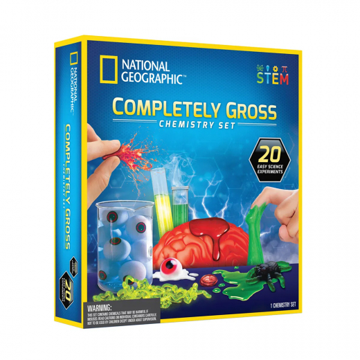 National Geographic Completely Gross Chemistry Set ryhmässä LELUT / Luo & kokeile @ Spelexperten (29-2456)