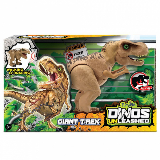 Dinos Unleashed Giant T-Rex ryhmässä LELUT / Figuurit ja leikkisarjat / Dinos Unleashed @ Spelexperten (30031121)