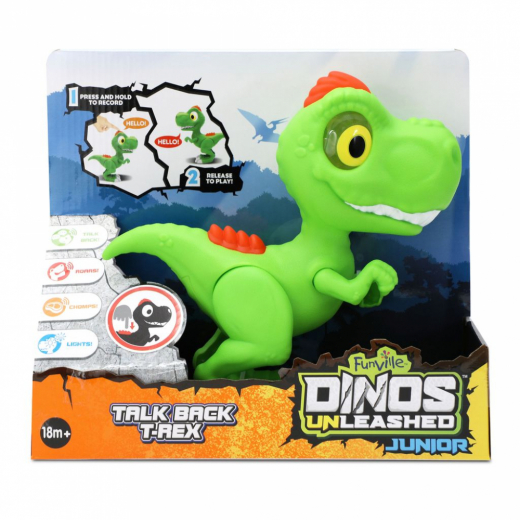 Dinos Unleashed Talk Back T-Rex ryhmässä LELUT / Figuurit ja leikkisarjat / Dinos Unleashed @ Spelexperten (30066094)