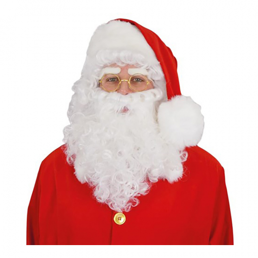 Santa Beard Set ryhmässä LELUT / Naamiaiset / jouluaatto @ Spelexperten (30190)