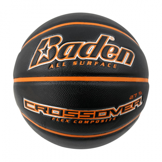 Baden Crossover Basketball Black/Orange sz 5 ryhmässä ULKOPELIT / Koripallo @ Spelexperten (303000505)