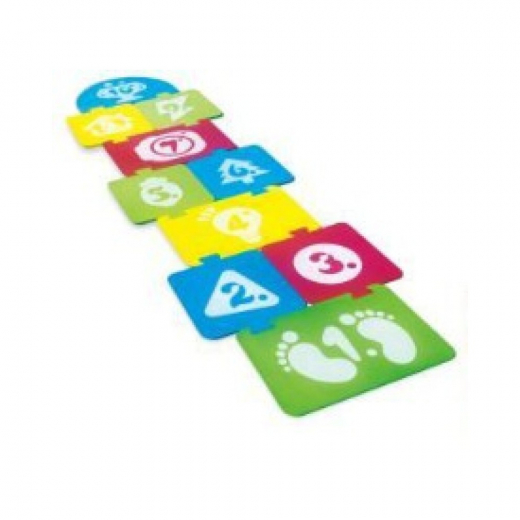 Happy Summer - Ruutu - Hopscotch ryhmässä LELUT / Ulkoleikit @ Spelexperten (303620)