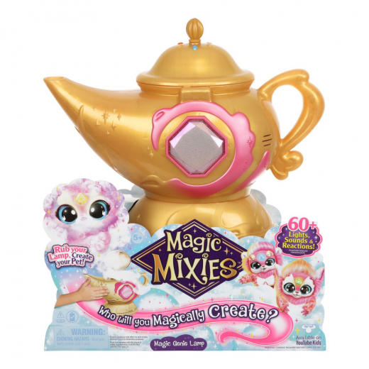 Magic Mixies magic lamp, pink ryhmässä LELUT / Interaktiiviset lelut @ Spelexperten (30416)