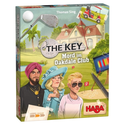 The Key - Murder at the Oakdale Club ryhmässä SEURAPELIT / Perhepelit @ Spelexperten (305610)