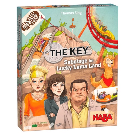 The Key - Sabotage at Lucky Llama Land ryhmässä SEURAPELIT / Perhepelit @ Spelexperten (305855)