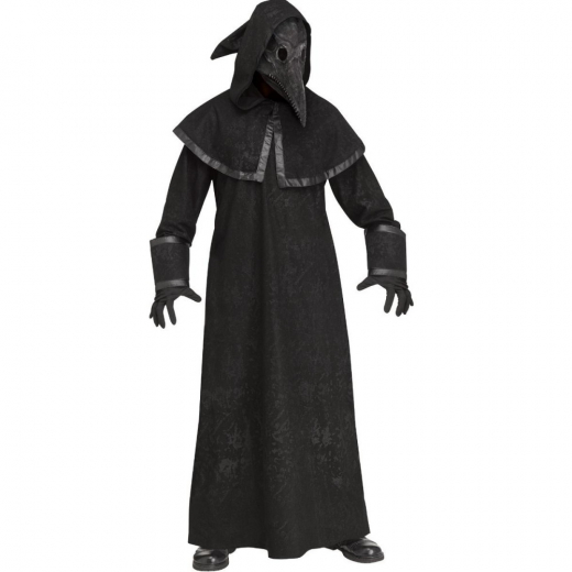 Plague Doctor Costume - One Size ryhmässä LELUT / Naamiaiset / Halloween / Naamiaisasut / Masquerade kit @ Spelexperten (31-134874)