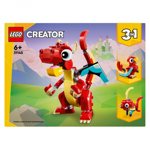 LEGO Creator - Punainen lohikäärme ryhmässä LELUT / LEGO / LEGO Creator @ Spelexperten (31145)