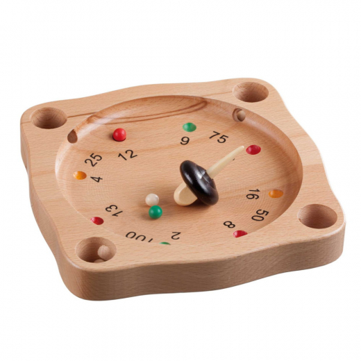 Tyrolean Roulette in hevea wood ryhmässä SEURAPELIT / Klassiset @ Spelexperten (3115)