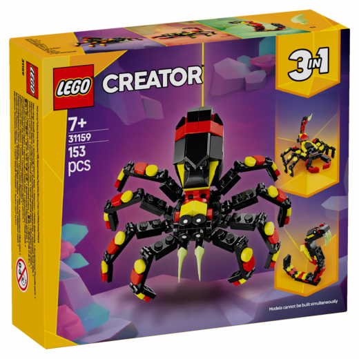 LEGO Creator - Villieläimet: hämmästyttävä hämähäkki ryhmässä LELUT / LEGO / LEGO Creator @ Spelexperten (31159)