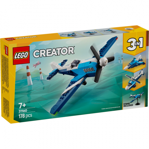 LEGO Creator - Ilma-alus: Kilpalentokone ryhmässä LELUT / LEGO / LEGO Creator @ Spelexperten (31160)