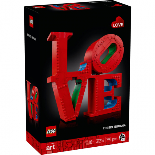 LEGO Icons - LOVE ryhmässä LELUT / LEGO / LEGO Art @ Spelexperten (31214)