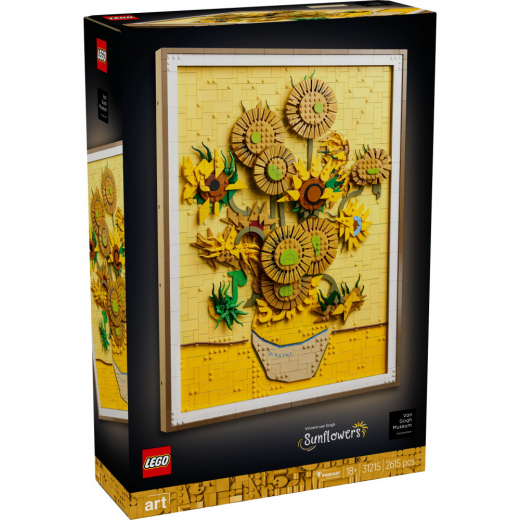 LEGO Art - Vincent van Gogh Auringonkukkia ryhmässä LELUT / LEGO / LEGO Art @ Spelexperten (31215)