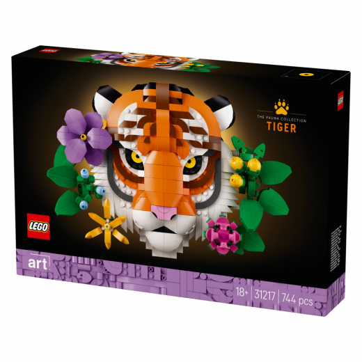 LEGO Art - The Fauna Collection Tiikeri ryhmässä LELUT / LEGO / LEGO Art @ Spelexperten (31217)
