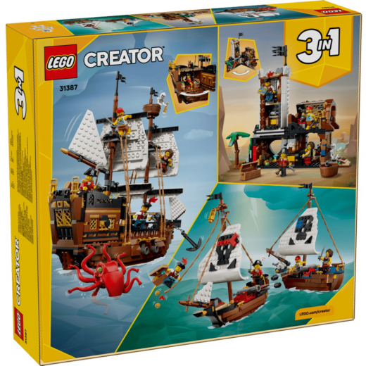 LEGO Creator - Iconic Pirate Ship ryhmässä LELUT / LEGO / LEGO Creator @ Spelexperten (31387)
