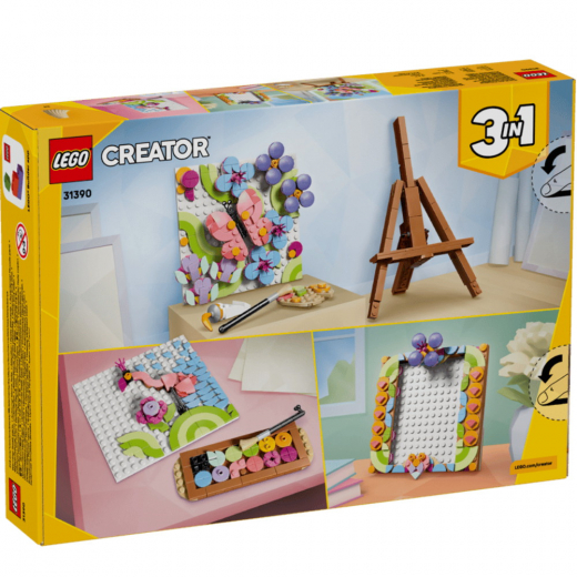 LEGO Creator - Floral Art Painting ryhmässä LELUT / LEGO / LEGO Creator @ Spelexperten (31390)
