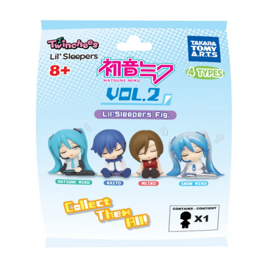 Twinchees Hatsune Miku Lil’ Sleepers Figs Vol 2 ryhmässä UUTUUDET @ Spelexperten (314-802601)