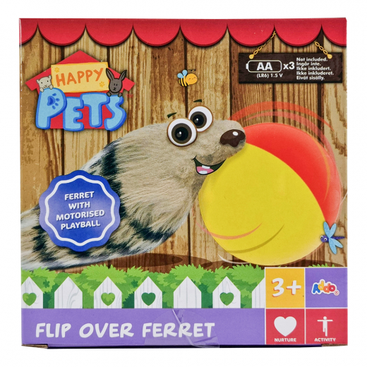 Happy Pets - Flip Over Iller ryhmässä LELUT / Figuurit ja leikkisarjat @ Spelexperten (31511133)
