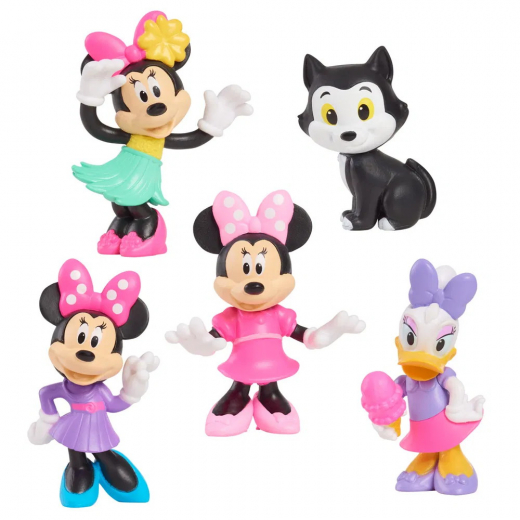 Disney Junior Minnie Mouse -hahmot, 5 kpl ryhmässä LELUT / Figuurit ja leikkisarjat / Disney @ Spelexperten (325-88044)
